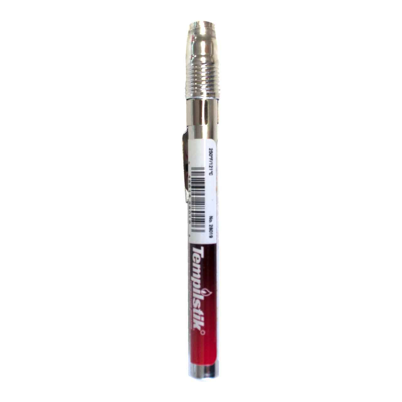 TEMPIL 28019 Tempilstik Temperature Indicator Stick, 250 degree F, 5 in L TEMPIL 28019 Tempilstik Temperature Indicator Stick, 250 degree F, 5 in L