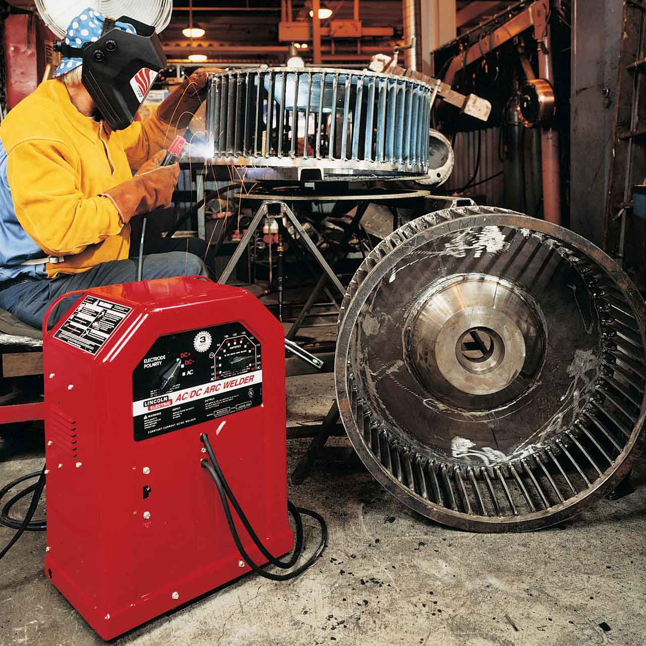 Lincoln ac shop dc welder