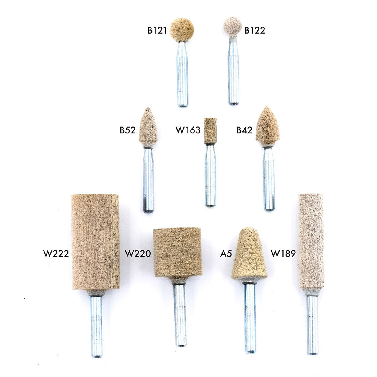 United Abrasives SAIT 50363 1/2x1/2x1/4 B121 Latex Bond Cotton