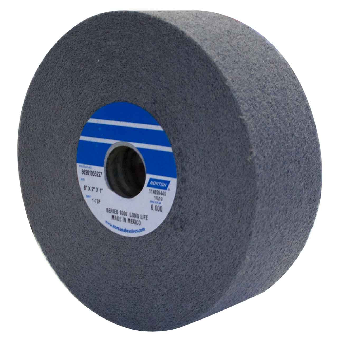 Norton 66261055227 6x2x1 In. BearTex Series 1000 Silicon Carbide Fine