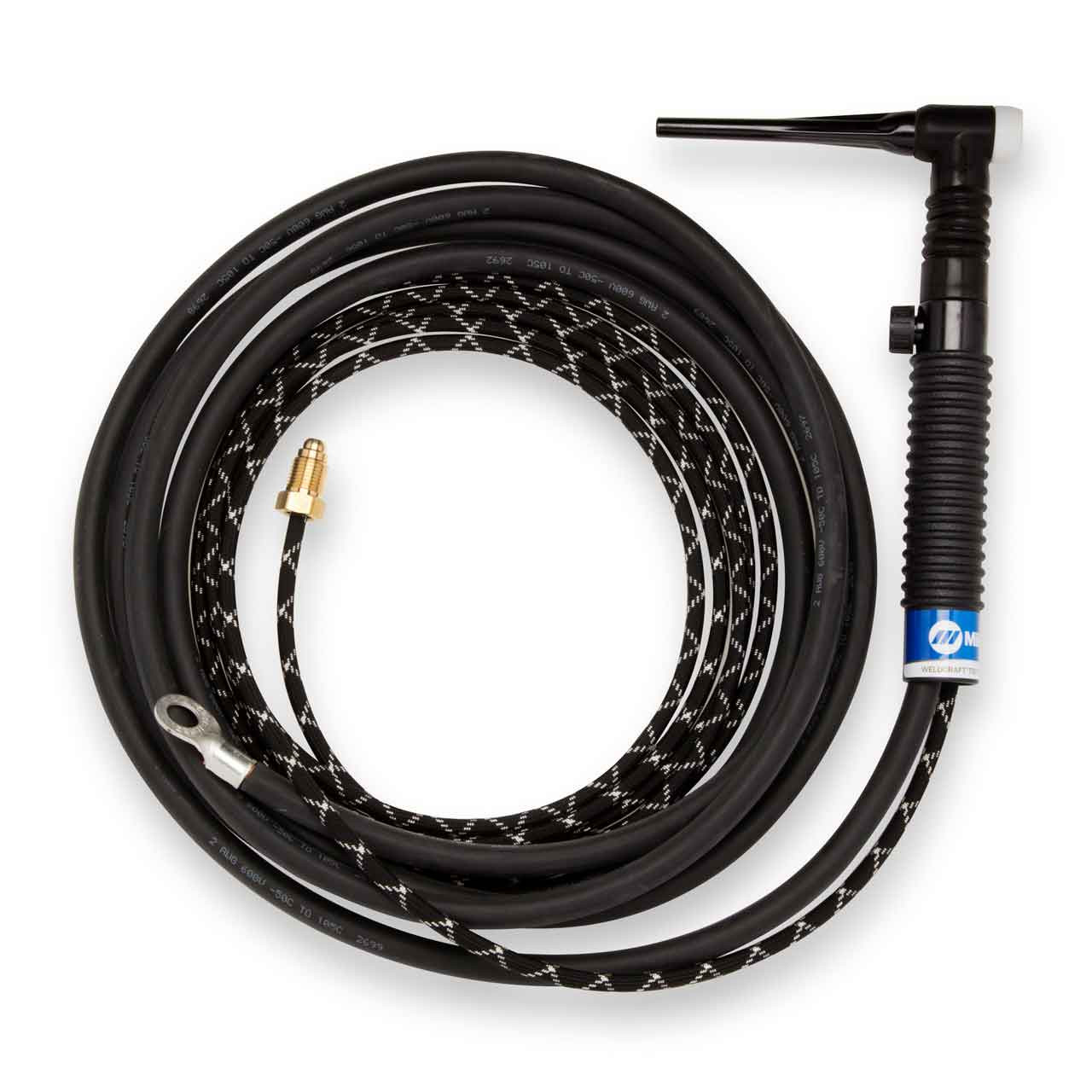 Miller Weldcraft A-200 TIG Torch Kit, Flex Valve, 2-Pc, 12.5