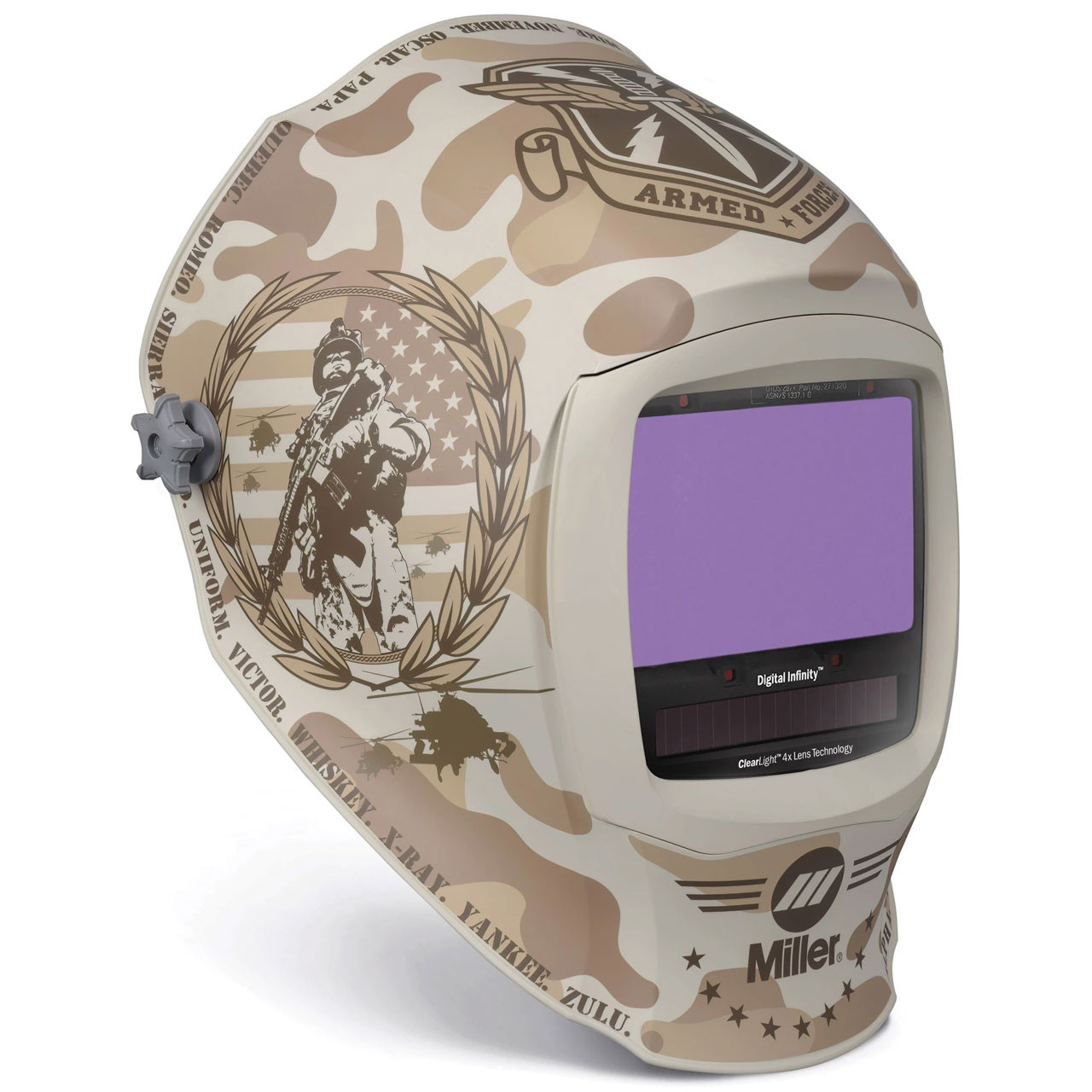 Miller 296785 Digital Infinity Auto Darkening Welding Helmet with