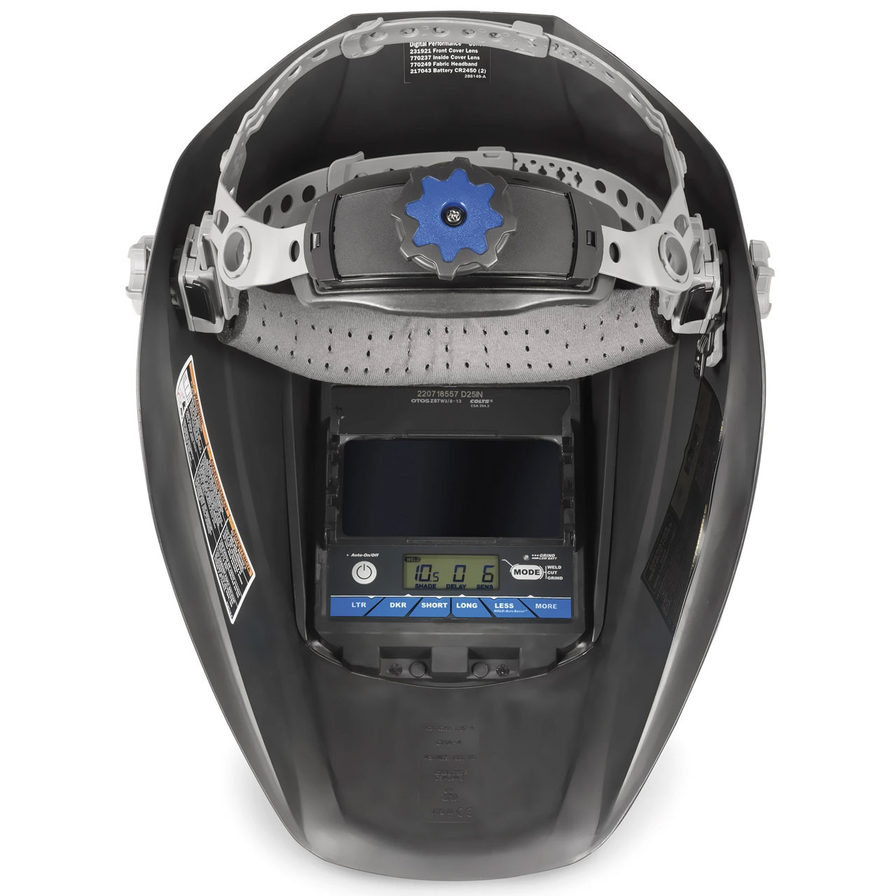 Miller 296756 Digital Performance Welding Helmet with ClearLight