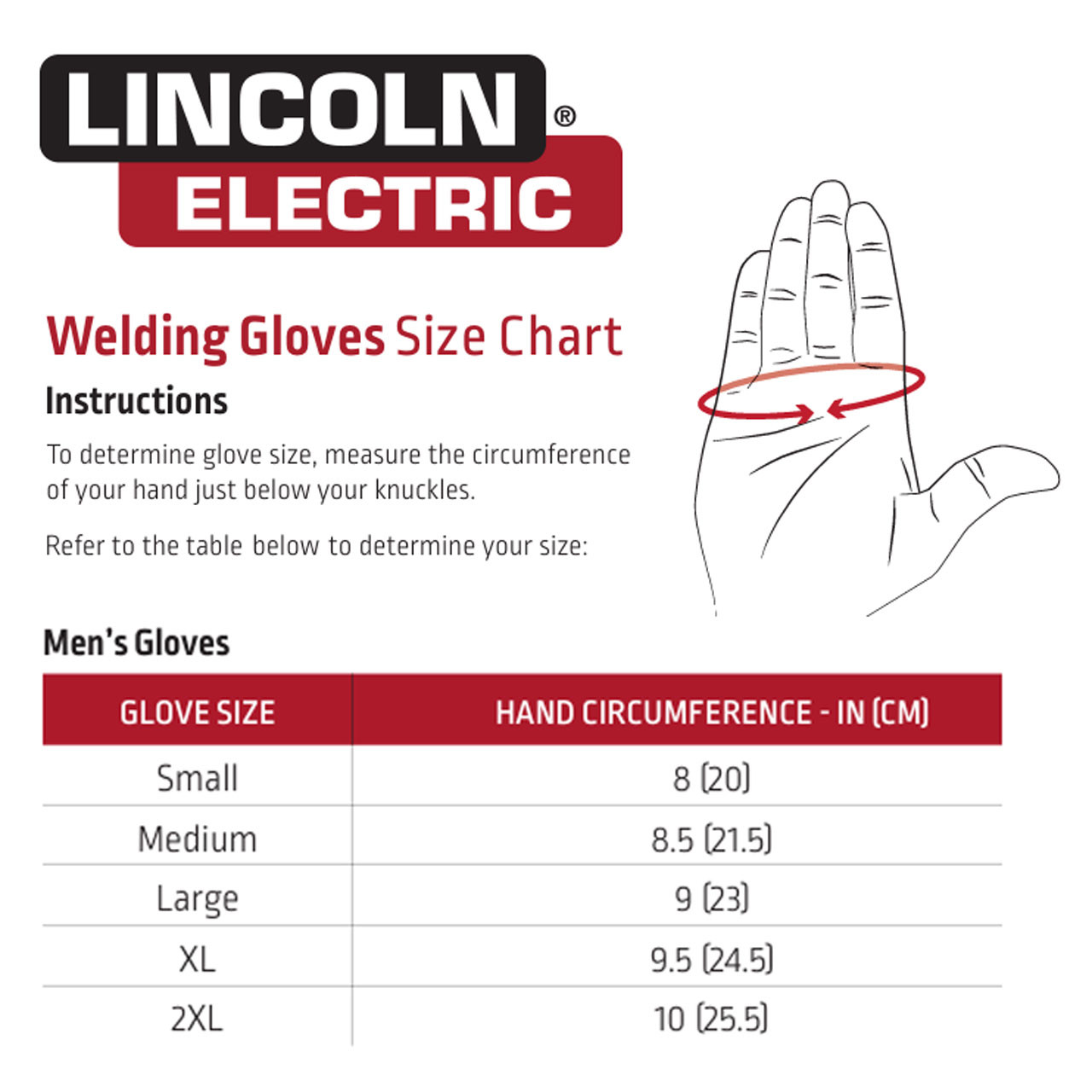 Lincoln Electric K4082 Heavy Duty Stick/MIG Welding Glove, X-Large