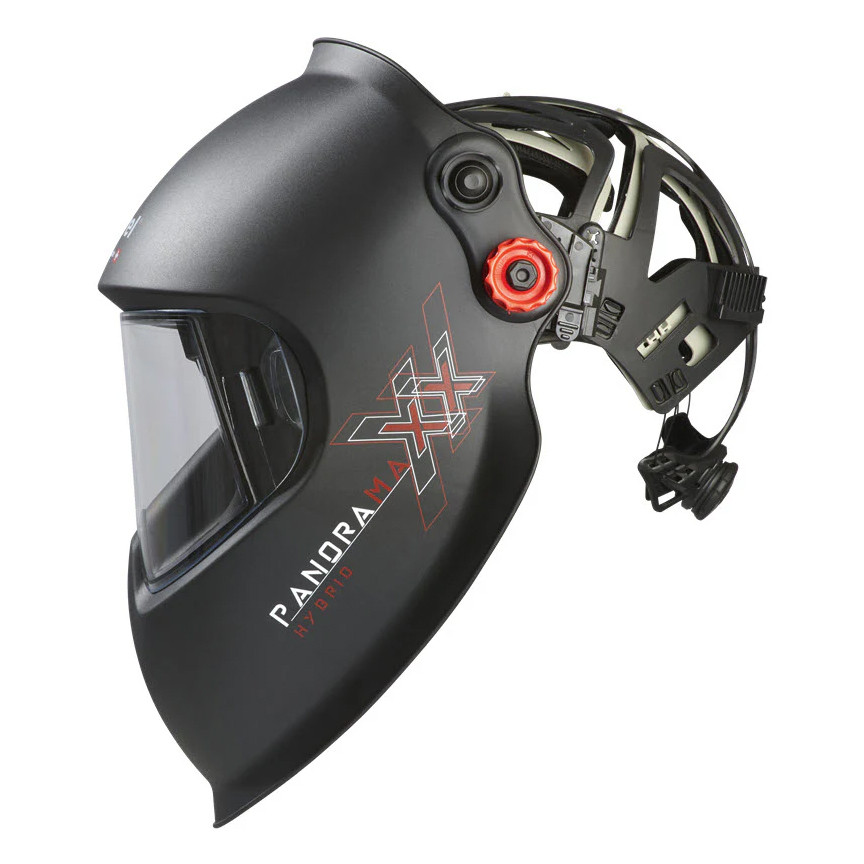 ミラクルコーディネーター［アートテン］ Optrel 1010.301 Panoramaxx Hybrid – Black: Laser-Welding Helmet