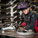 Lincoln Electric K3114 Jessi Combs Women's Shadow Welding Jacket, Small