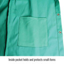 Black Stallion F9-30C TruGuard 200 FR Cotton Welding Jacket, Green, 6X-Large