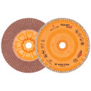 Walter 06B462 4-1/2x5/8-11 Enduro-Flex Spin-On Flap Discs with Eco-Trim Backing 120 Grit Type 27S, 10 pack