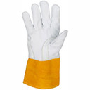 Tillman 1338 Top Grain Goatskin TIG Welding Gloves, Unlined with 4" Cuff, Large