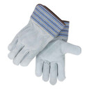 Black Stallion 5FB Select Split Cowhide Gloves, Short Cuff Large, 12 pack