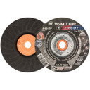 Walter 11T342 4-1/2 X 3/64 X 5/8-11 Spin-On ZIP WHEEL™ Cut-Off Wheels for Angle Grinder Type 27S A60 Grit, 25 pack