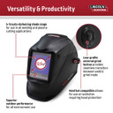 Lincoln Electric K3428-4 VIKING 3350 Auto Darkening Welding Helmet with 4C Lens Technology, Steampunk