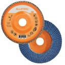 Walter 15W454 4-1/2x7/8 ALLSTEEL Flap Disc with Eco-Trim Backing 40 Grit Type 27, 10 pack
