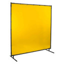 Steiner 534-6X8 Protect-O-Screen Classic with Yellow Transparent Vinyl FR Welding Screen with Frame