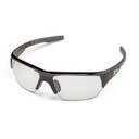 Miller 272191 Spatter Safety Glasses, Clear Lens, Black Frame