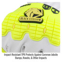 Black Stallion 9GCRI A5 Cut & Impact Resistant Premium Grain Goatskin Drivers Glove, X-Large