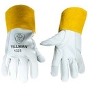 Tillman 1325 Goatskin TIG Welding Gloves with Reinforced Thumb and Fingertip, Medium
