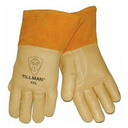 Tillman 42 Top Grain Pigskin Foam Lined Thumb Strap MIG Welding Gloves, Small