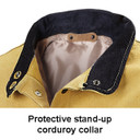 Black Stallion 30PWC DuraLite Premium Pigskin Welding Jacket, Tan, X-Large