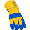 Tillman 1568 Split Cowhide & Canvas ColdBlock™ Lined Winter Work Gloves, Large
