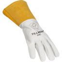 Tillman 24C Premium Top Grain Kidskin TIG Welding Gloves, 4" Cuff, Medium