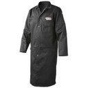 Lincoln Electric K3112 9oz. FR Black Welding Lab Coat, Medium