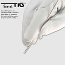 Steiner 0223 SensiTIG Premium Grain Sheepskin Unlined TIG Welding Glove, X-Small