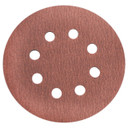 United Abrasives SAIT 36562 5" 3S Hook and Loop Paper Discs with 8 Vacuum Holes 120C Grit, 50 pack
