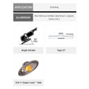 United Abrasives SAIT 20172 5x1/4x5/8-11 A46N Aluminum Grinding Wheel, Super Lock Hub, Type 27, 10 pack