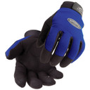 Black Stallion 99PLUS-BLUE ToolHandz Plus Original Mechanics Gloves, Blue, Large
