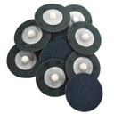 United Abrasives SAIT 55271 2" Sait-Lok-R Z Premium Zirconium Laminated Grinding Discs 36 Grit, 100 pack