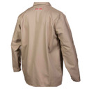 Lincoln Electric K3317 Traditional Khaki FR Cloth Welding Jacket, X-Large