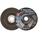 Walter 08P510 5x1/4x7/8 Xcavator Premium High Removal Grinding Wheels Contaminant Free Type 27, 25 pack