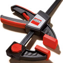 Bessey EZS15-8 0-6" One Handed Light Duty Clutch Style Clamp