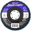 United Abrasives SAIT 71984 4-1/2x7/8 Sand-Light Flap Discs Type 27 Very Fine BLUE, 5 pack