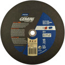 Norton 66253106102 10x3/32x5/8 In. Gemini Long Life 57A AO Type 01/41 Stationary Saw Cut-Off Wheels, 24 Grit, 10 pack