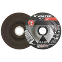 Walter 08B460 4-1/2x1/4x7/8 HP High Performance Grinding Wheels Type 27 Grade A-24, 25 pack