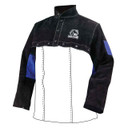 Black Stallion JL1021-BB Color Block Leather Cape Sleeves, 4X-Large