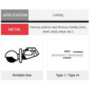 United Abrasives SAIT 23405 9x5/64x7/8 General Purpose A60S Portable Saw Blades, 25 pack