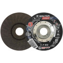 Walter 11T842 4-1/2x5/64x7/8 COMBO ZIP Cutting and Deburring Cut-Off Wheels Type 27 Grade A60, 25 pack