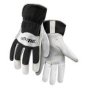 Steiner 0261 IronFlex TIG Premium Kidskin TIG Welding Glove, FR Cotton Back, Cotton Fleece Lined, Slip-On Cuff, Medium