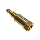 Miller 252164 Rcpt, Tw Lk Brass Power/Gas Female w/ Ring (Neg)