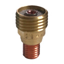 Weldtec 45V45 Gas Lens, 1/8" (3, 2), 2 pack