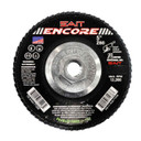 United Abrasives SAIT 71238 5x5/8-11 Encore Type 27 General Purpose With Hub Zirconium Flap Discs 60 Grit, 10 pack