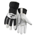 Steiner 0261CR IronFlex TIG Premium Kidskin TIG Welding Gloves, FR Cotton Back, Cut Resistant, Slip-On Cuff, X-Large