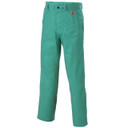 Black Stallion F9-32P FR Cotton Work Pants, Green, 32" Inseam, 40W