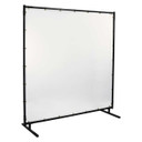 Steiner 539HD-4X6 Protect-O-Screen HD with Clear Vinyl Welding Curtain with Frame