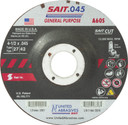 United Abrasives SAIT 22021 4-1/2x.045x7/8 A60S General Purpose High Speed Cut-off Wheels, 50 pack