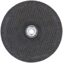 Norton 66252917881 7x1/4x5/8 - 11 In. NorZon Plus SGZ CA/ZA Grinding Wheels, Type 27, 20 Grit, 10 pack