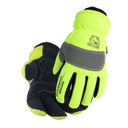 Black Stallion 15HV FlexHand Hi-Vis Winter Mechanic's Gloves, Large
